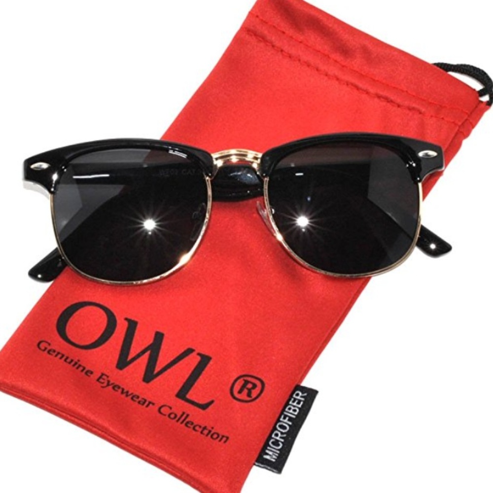 Clubmaster Style Sunglasses